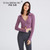 Yoga Shirt Short Sexy Navel Sports Jacket Top Women's Autumn Zipper Slim Gym Running Jacket Long-sleeved Sport Top Sportswear Yoga Shirt Short Sexy Navel Sports Jacket Top Women's Autumn Zipper Slim Gym Running Jacket Long-sleeved Sport Top Sportswear