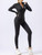 Yoga suit women autumn and winter advanced sense quick drying top professional high-end morning running gym running sportswear w Yoga suit women autumn and winter advanced sense quick drying top professional high-end morning running gym running sportswear w