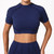Yoga T-Shirt Women Seamless Fitness Crop Top Workout Gym Push Up Shirts Short Sleeve Quick-drying Yoga Sport Top Sportswear Yoga T-Shirt Women Seamless Fitness Crop Top Workout Gym Push Up Shirts Short Sleeve Quick-drying Yoga Sport Top Sportswear