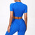 Yoga T-Shirt Women Seamless Fitness Crop Top Workout Gym Push Up Shirts Short Sleeve Quick-drying Yoga Sport Top Sportswear Yoga T-Shirt Women Seamless Fitness Crop Top Workout Gym Push Up Shirts Short Sleeve Quick-drying Yoga Sport Top Sportswear