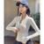 2024 New Yoga Shirts Long Sleeve Sport Top with Zipper Solid Slim Elastic Running Blouse for Women Gym Athletic Tee Sportswear 2024 New Yoga Shirts Long Sleeve Sport Top with Zipper Solid Slim Elastic Running Blouse for Women Gym Athletic Tee Sportswear