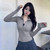 2024 New Yoga Shirts Long Sleeve Sport Top with Zipper Solid Slim Elastic Running Blouse for Women Gym Athletic Tee Sportswear 2024 New Yoga Shirts Long Sleeve Sport Top with Zipper Solid Slim Elastic Running Blouse for Women Gym Athletic Tee Sportswear