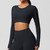 Yoga Shirts For Women Long Sleeve With Padded Fitness Running Gym Clothes Workout Dry Fit Breathable High Elastic Sports Top Yoga Shirts For Women Long Sleeve With Padded Fitness Running Gym Clothes Workout Dry Fit Breathable High Elastic Sports Top