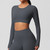 Yoga Shirts For Women Long Sleeve With Padded Fitness Running Gym Clothes Workout Dry Fit Breathable High Elastic Sports Top Yoga Shirts For Women Long Sleeve With Padded Fitness Running Gym Clothes Workout Dry Fit Breathable High Elastic Sports Top