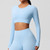 Yoga Shirts For Women Long Sleeve With Padded Fitness Running Gym Clothes Workout Dry Fit Breathable High Elastic Sports Top Yoga Shirts For Women Long Sleeve With Padded Fitness Running Gym Clothes Workout Dry Fit Breathable High Elastic Sports Top