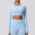 Yoga Shirts For Women Long Sleeve With Padded Fitness Running Gym Clothes Workout Dry Fit Breathable High Elastic Sports Top Yoga Shirts For Women Long Sleeve With Padded Fitness Running Gym Clothes Workout Dry Fit Breathable High Elastic Sports Top