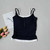 Yoga Tank Top, One-piece Mock Two-piece Sports Tank Top With Push-up Bra Pads, Breathable Quick-Drying Workout Fitness Wear Yoga Tank Top, One-piece Mock Two-piece Sports Tank Top With Push-up Bra Pads, Breathable Quick-Drying Workout Fitness Wear