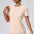 Yoga Classic T-shirt Women's Fitness Yoga Clothing Short Sleeve Round Neck Sports T-shirt Yoga Classic T-shirt Women's Fitness Yoga Clothing Short Sleeve Round Neck Sports T-shirt