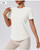 Yoga Classic T-shirt Women's Fitness Yoga Clothing Short Sleeve Round Neck Sports T-shirt Yoga Classic T-shirt Women's Fitness Yoga Clothing Short Sleeve Round Neck Sports T-shirt