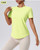 Yoga Classic T-shirt Women's Fitness Yoga Clothing Short Sleeve Round Neck Sports T-shirt Yoga Classic T-shirt Women's Fitness Yoga Clothing Short Sleeve Round Neck Sports T-shirt