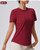 Yoga Classic T-shirt Women's Fitness Yoga Clothing Short Sleeve Round Neck Sports T-shirt Yoga Classic T-shirt Women's Fitness Yoga Clothing Short Sleeve Round Neck Sports T-shirt