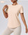 Yoga Classic T-shirt Women's Fitness Yoga Clothing Short Sleeve Round Neck Sports T-shirt Yoga Classic T-shirt Women's Fitness Yoga Clothing Short Sleeve Round Neck Sports T-shirt