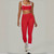 Yoga Suit Sports Fitness High Waist Peach Hip Tight Removable Padding Sports Bra Outfit Running Workout Clothes Gym Leggings Set Yoga Suit Sports Fitness High Waist Peach Hip Tight Removable Padding Sports Bra Outfit Running Workout Clothes Gym Leggings Set