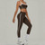 Yoga Suit Sports Fitness High Waist Peach Hip Tight Removable Padding Sports Bra Outfit Running Workout Clothes Gym Leggings Set Yoga Suit Sports Fitness High Waist Peach Hip Tight Removable Padding Sports Bra Outfit Running Workout Clothes Gym Leggings Set