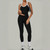 Yoga Suit Sports Fitness High Waist Peach Hip Tight Removable Padding Sports Bra Outfit Running Workout Clothes Gym Leggings Set Yoga Suit Sports Fitness High Waist Peach Hip Tight Removable Padding Sports Bra Outfit Running Workout Clothes Gym Leggings Set