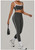 Yoga Suit Sports Fitness High Waist Peach Hip Tight Removable Padding Sports Bra Outfit Running Workout Clothes Gym Leggings Set Yoga Suit Sports Fitness High Waist Peach Hip Tight Removable Padding Sports Bra Outfit Running Workout Clothes Gym Leggings Set