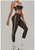 Yoga Suit Sports Fitness High Waist Peach Hip Tight Removable Padding Sports Bra Outfit Running Workout Clothes Gym Leggings Set Yoga Suit Sports Fitness High Waist Peach Hip Tight Removable Padding Sports Bra Outfit Running Workout Clothes Gym Leggings Set