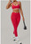 Yoga Suit Sports Fitness High Waist Peach Hip Tight Removable Padding Sports Bra Outfit Running Workout Clothes Gym Leggings Set Yoga Suit Sports Fitness High Waist Peach Hip Tight Removable Padding Sports Bra Outfit Running Workout Clothes Gym Leggings Set