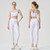 Yoga Set High-end Sports Solid Color High Elastic Tight High-intensity Sports Suit Fitness Clothes Women Gym Set Women Yoga Set High-end Sports Solid Color High Elastic Tight High-intensity Sports Suit Fitness Clothes Women Gym Set Women