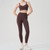 Yoga Set High-end Sports Solid Color High Elastic Tight High-intensity Sports Suit Fitness Clothes Women Gym Set Women Yoga Set High-end Sports Solid Color High Elastic Tight High-intensity Sports Suit Fitness Clothes Women Gym Set Women