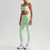 Yoga Set 2 Piece Set Gym Sports Set Women Workout Clothes Fitness Suit Cross Straps Bra High Waist Leggings Running Tracksuit Yoga Set 2 Piece Set Gym Sports Set Women Workout Clothes Fitness Suit Cross Straps Bra High Waist Leggings Running Tracksuit