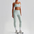 Yoga Set 2 Piece Set Gym Sports Set Women Workout Clothes Fitness Suit Cross Straps Bra High Waist Leggings Running Tracksuit Yoga Set 2 Piece Set Gym Sports Set Women Workout Clothes Fitness Suit Cross Straps Bra High Waist Leggings Running Tracksuit