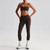 Yoga Set 2 Piece Set Gym Sports Set Women Workout Clothes Fitness Suit Cross Straps Bra High Waist Leggings Running Tracksuit Yoga Set 2 Piece Set Gym Sports Set Women Workout Clothes Fitness Suit Cross Straps Bra High Waist Leggings Running Tracksuit