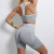 Seamless Yoga Sets Sports Fitness Peach Hip-lifting Shorts Beauty Back Short-Sleeved Suits Workout Gym Leggings Set for Women Seamless Yoga Sets Sports Fitness Peach Hip-lifting Shorts Beauty Back Short-Sleeved Suits Workout Gym Leggings Set for Women
