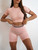 Seamless Yoga Sets Sports Fitness Peach Hip-lifting Shorts Beauty Back Short-Sleeved Suits Workout Gym Leggings Set for Women Seamless Yoga Sets Sports Fitness Peach Hip-lifting Shorts Beauty Back Short-Sleeved Suits Workout Gym Leggings Set for Women