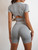Seamless Yoga Sets Sports Fitness Peach Hip-lifting Shorts Beauty Back Short-Sleeved Suits Workout Gym Leggings Set for Women Seamless Yoga Sets Sports Fitness Peach Hip-lifting Shorts Beauty Back Short-Sleeved Suits Workout Gym Leggings Set for Women