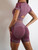 Seamless Yoga Sets Sports Fitness Peach Hip-lifting Shorts Beauty Back Short-Sleeved Suits Workout Gym Leggings Set for Women Seamless Yoga Sets Sports Fitness Peach Hip-lifting Shorts Beauty Back Short-Sleeved Suits Workout Gym Leggings Set for Women