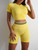 Seamless Yoga Sets Sports Fitness Peach Hip-lifting Shorts Beauty Back Short-Sleeved Suits Workout Gym Leggings Set for Women Seamless Yoga Sets Sports Fitness Peach Hip-lifting Shorts Beauty Back Short-Sleeved Suits Workout Gym Leggings Set for Women