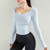 Yoga clothes for women, autumn and winter sports tops with chest pads, slim fit and slimming, running long sleeves, Pilates trai Yoga clothes for women, autumn and winter sports tops with chest pads, slim fit and slimming, running long sleeves, Pilates trai