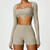 Yoga Suit 2 Pieces Sportswear Sports Set Women Tracksuits Gym Clothes Sport Bra Fitness Long Sleeve Top Workout Legging Yoga Set Yoga Suit 2 Pieces Sportswear Sports Set Women Tracksuits Gym Clothes Sport Bra Fitness Long Sleeve Top Workout Legging Yoga Set