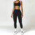 Yoga Suit 2 Pieces Sportswear Sports Set Women Tracksuits Gym Clothes Sport Bra Fitness Long Sleeve Top Workout Legging Yoga Set Yoga Suit 2 Pieces Sportswear Sports Set Women Tracksuits Gym Clothes Sport Bra Fitness Long Sleeve Top Workout Legging Yoga Set