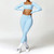Yoga Suit 2 Pieces Sportswear Sports Set Women Tracksuits Gym Clothes Sport Bra Fitness Long Sleeve Top Workout Legging Yoga Set Yoga Suit 2 Pieces Sportswear Sports Set Women Tracksuits Gym Clothes Sport Bra Fitness Long Sleeve Top Workout Legging Yoga Set