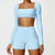 Yoga Suit 2 Pieces Sportswear Sports Set Women Tracksuits Gym Clothes Sport Bra Fitness Long Sleeve Top Workout Legging Yoga Set Yoga Suit 2 Pieces Sportswear Sports Set Women Tracksuits Gym Clothes Sport Bra Fitness Long Sleeve Top Workout Legging Yoga Set