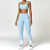 Yoga Suit 2 Pieces Sportswear Sports Set Women Tracksuits Gym Clothes Sport Bra Fitness Long Sleeve Top Workout Legging Yoga Set Yoga Suit 2 Pieces Sportswear Sports Set Women Tracksuits Gym Clothes Sport Bra Fitness Long Sleeve Top Workout Legging Yoga Set