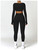 Yoga Suit 2 Pieces Sportswear Sports Set Women Tracksuits Gym Clothes Sport Bra Fitness Long Sleeve Top Workout Legging Yoga Set Yoga Suit 2 Pieces Sportswear Sports Set Women Tracksuits Gym Clothes Sport Bra Fitness Long Sleeve Top Workout Legging Yoga Set