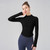 Autumn/Winter Yoga Tops for Women - Long Sleeve, Stand Collar, Half-Zip, Slim Fit, Breathable T-Shirt for Fitness Autumn/Winter Yoga Tops for Women - Long Sleeve, Stand Collar, Half-Zip, Slim Fit, Breathable T-Shirt for Fitness