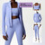 Yoga Set 2/3 Pieces Fitness Women Solid Color Stretch Athletic Suit Sexy Bra Zipper Jacket High Waist Leggings Female Sportswear Yoga Set 2/3 Pieces Fitness Women Solid Color Stretch Athletic Suit Sexy Bra Zipper Jacket High Waist Leggings Female Sportswear