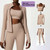 Yoga Set 2/3 Pieces Fitness Women Solid Color Stretch Athletic Suit Sexy Bra Zipper Jacket High Waist Leggings Female Sportswear Yoga Set 2/3 Pieces Fitness Women Solid Color Stretch Athletic Suit Sexy Bra Zipper Jacket High Waist Leggings Female Sportswear