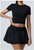 Yoga Set 2 Pieces Women Workout Sport Suits Gym High Wais Shorts Skirt Fitness T-Shirt Female Sportswear One Shoulder Yoga Vest Yoga Set 2 Pieces Women Workout Sport Suits Gym High Wais Shorts Skirt Fitness T-Shirt Female Sportswear One Shoulder Yoga Vest