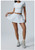 Yoga Set 2 Pieces Women Workout Sport Suits Gym High Wais Shorts Skirt Fitness T-Shirt Female Sportswear One Shoulder Yoga Vest Yoga Set 2 Pieces Women Workout Sport Suits Gym High Wais Shorts Skirt Fitness T-Shirt Female Sportswear One Shoulder Yoga Vest