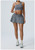 Yoga Set 2 Pieces Women Workout Sport Suits Gym High Wais Shorts Skirt Fitness T-Shirt Female Sportswear One Shoulder Yoga Vest Yoga Set 2 Pieces Women Workout Sport Suits Gym High Wais Shorts Skirt Fitness T-Shirt Female Sportswear One Shoulder Yoga Vest