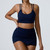 Yoga Sets 2 Pieces Workout Sets for Women Tracksuit Sportswear Gym Clothes High Waist Shorts Outfits Running Suits Fitness Bras Yoga Sets 2 Pieces Workout Sets for Women Tracksuit Sportswear Gym Clothes High Waist Shorts Outfits Running Suits Fitness Bras