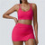 Yoga Sets 2 Pieces Workout Sets for Women Tracksuit Sportswear Gym Clothes High Waist Shorts Outfits Running Suits Fitness Bras Yoga Sets 2 Pieces Workout Sets for Women Tracksuit Sportswear Gym Clothes High Waist Shorts Outfits Running Suits Fitness Bras
