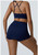 Yoga Sets 2 Pieces Workout Sets for Women Tracksuit Sportswear Gym Clothes High Waist Shorts Outfits Running Suits Fitness Bras Yoga Sets 2 Pieces Workout Sets for Women Tracksuit Sportswear Gym Clothes High Waist Shorts Outfits Running Suits Fitness Bras
