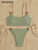 Sexy Ribbed Bikini for Women, Push Up Swimwear, Female Bikinis Set, Beachwear with Straps, Brazilian Bathing Suits, Swimsuits Sexy Ribbed Bikini for Women, Push Up Swimwear, Female Bikinis Set, Beachwear with Straps, Brazilian Bathing Suits, Swimsuits