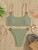 Sexy Ribbed Bikini for Women, Push Up Swimwear, Female Bikinis Set, Beachwear with Straps, Brazilian Bathing Suits, Swimsuits Sexy Ribbed Bikini for Women, Push Up Swimwear, Female Bikinis Set, Beachwear with Straps, Brazilian Bathing Suits, Swimsuits